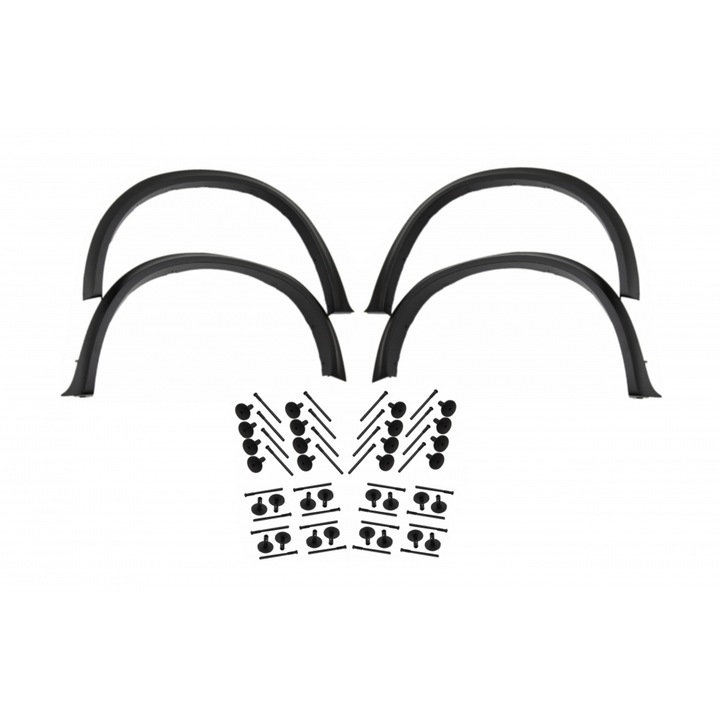 Prelungiri Aripi Extensii Aripi cu Set 32 Piese Clipsuri compatibil cu BMW X5 E70 2007-2013 M-Design