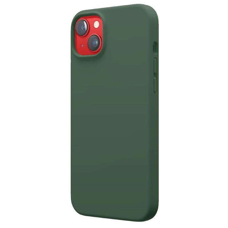 Husa de protectie Lemontti Liquid Silicon MagCharge pentru iPhone 14 Plus, Verde