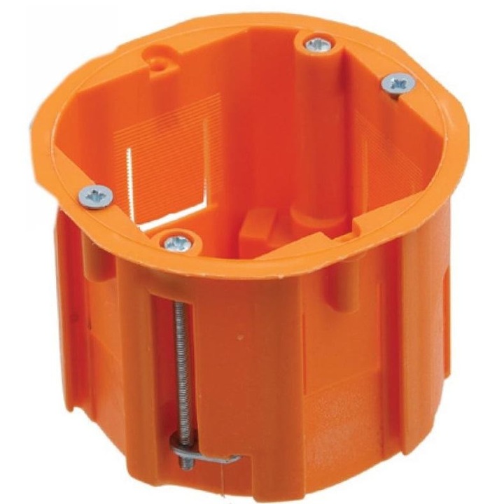 Doza conectare pentru placi de gips-carton, PAWBOL, IP30, Portocaliu A.0040P