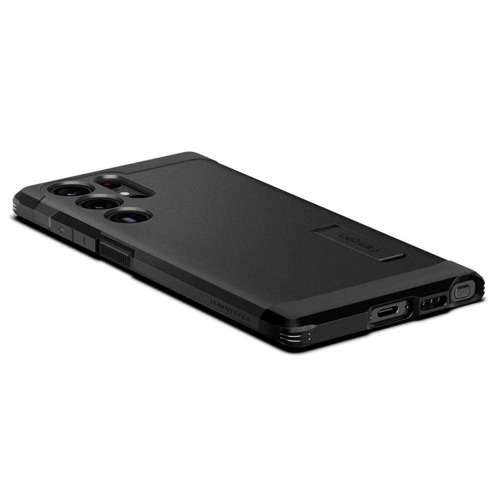 Carcasa Spigen Tough Armor compatibila cu Samsung Galaxy S23 Ultra Black