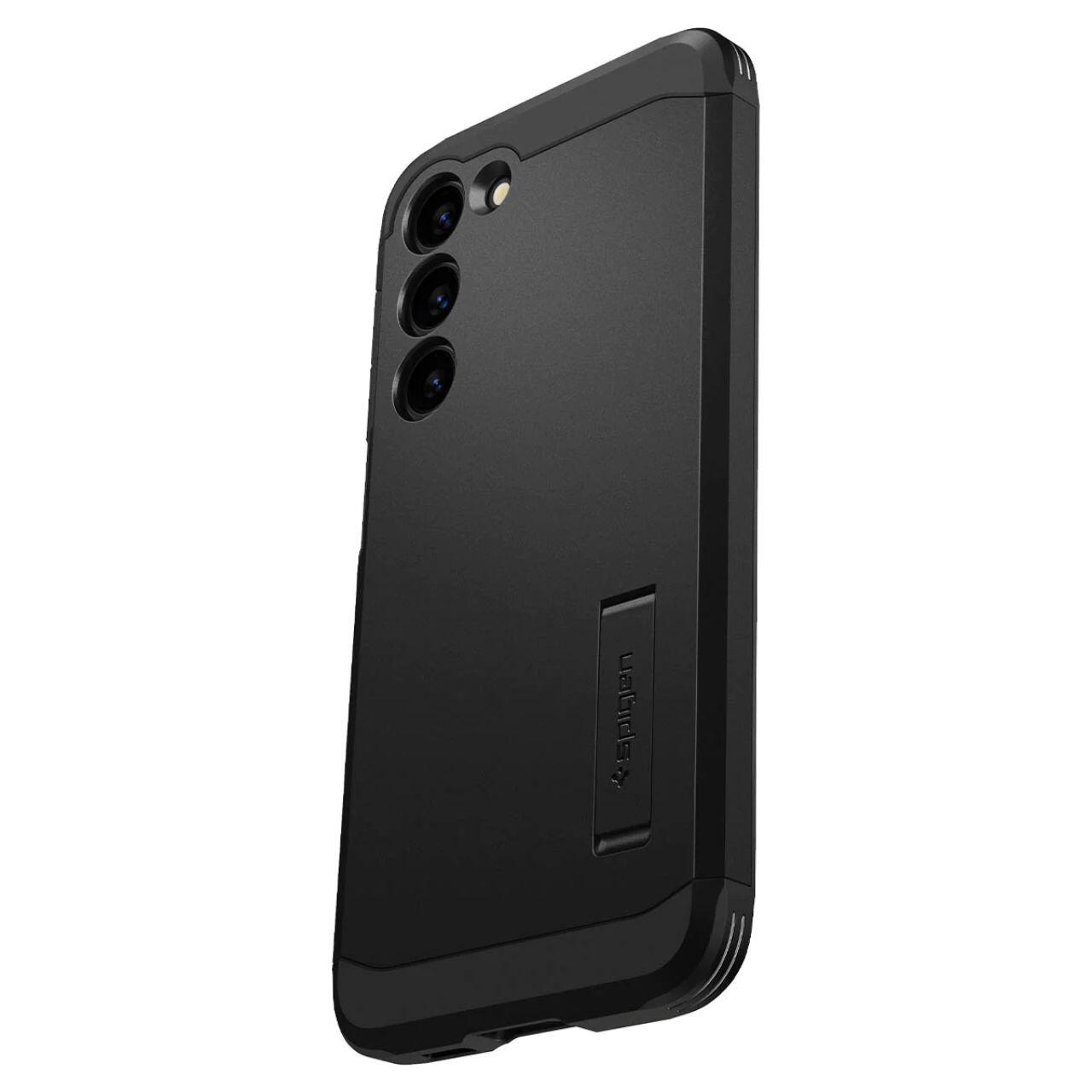 Husa Spigen Tough Armor compatibila cu Samsung Galaxy S23 Plus Negru