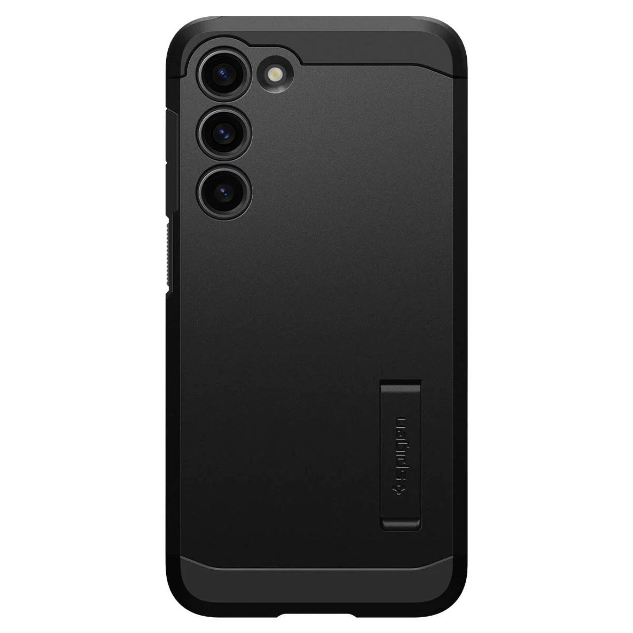 Husa Spigen Tough Armor compatibila cu Samsung Galaxy S23 Plus Negru