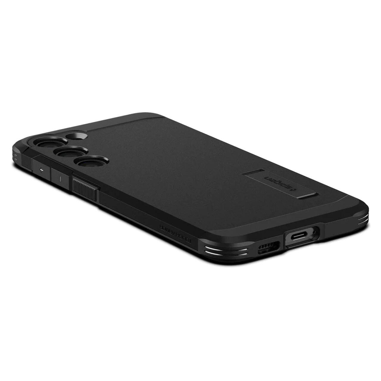 Husa Spigen Tough Armor compatibila cu Samsung Galaxy S23 Plus Negru