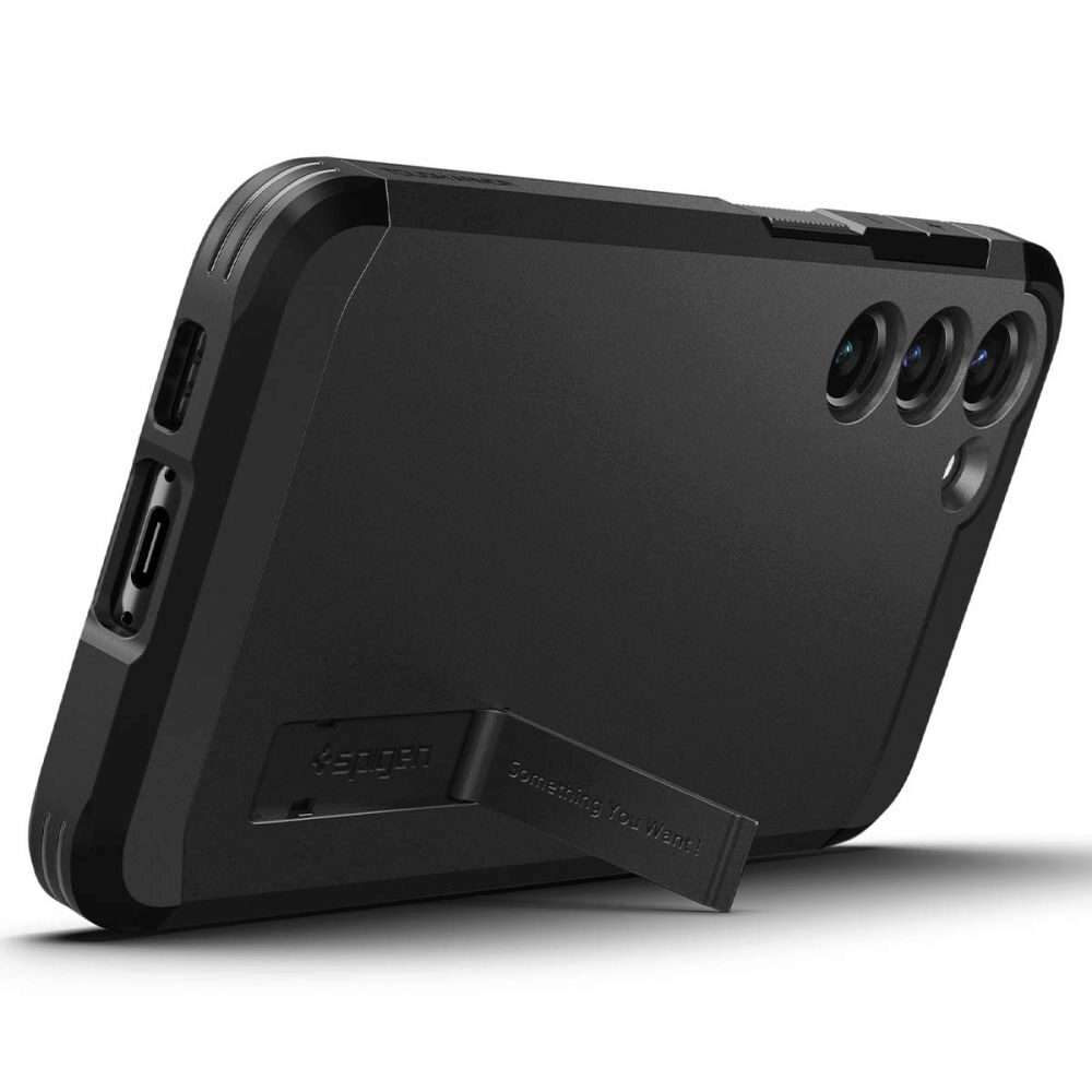 Husa Spigen Tough Armor compatibila cu Samsung Galaxy S23 Plus Negru