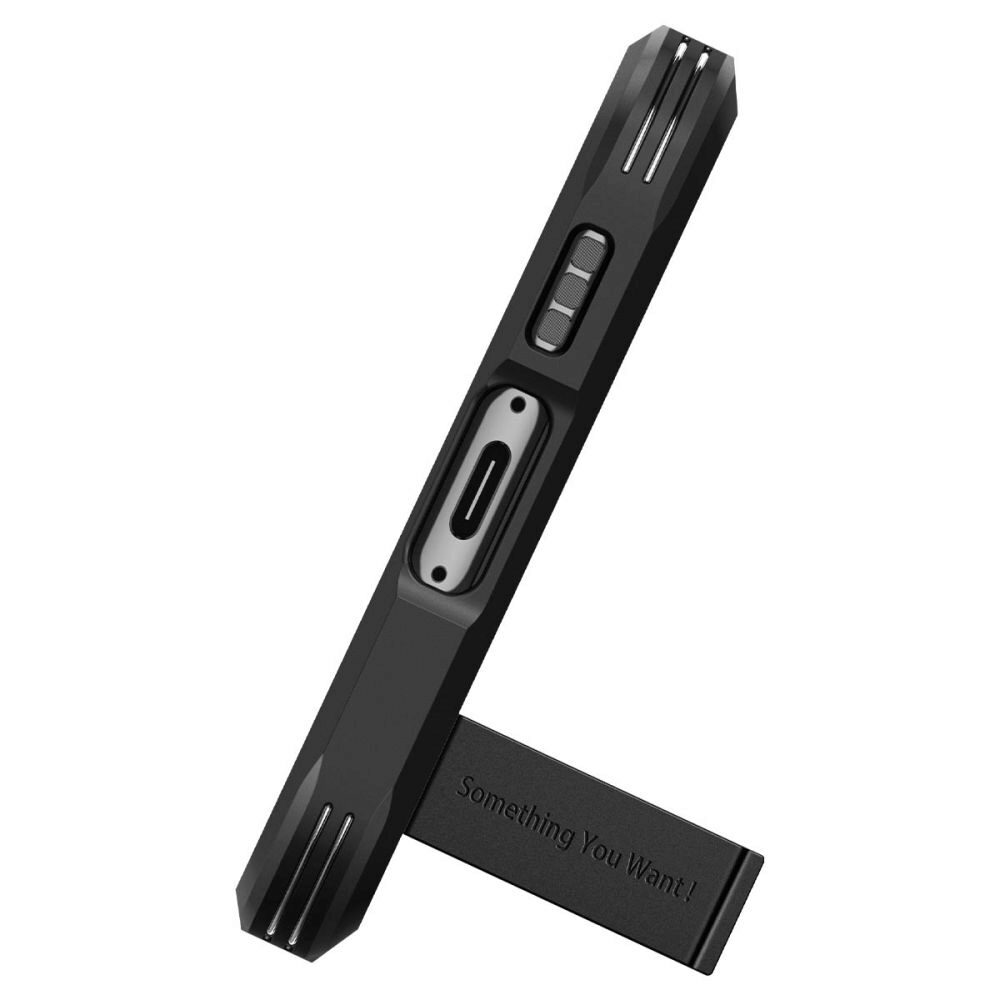 Husa Spigen Tough Armor compatibila cu Samsung Galaxy S23 Plus Negru