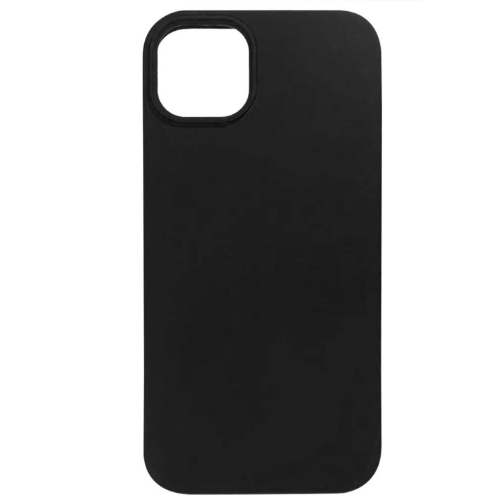 Husa de protectie Lemontti Liquid Silicon MagCharge pentru iPhone 14 Plus, Negru