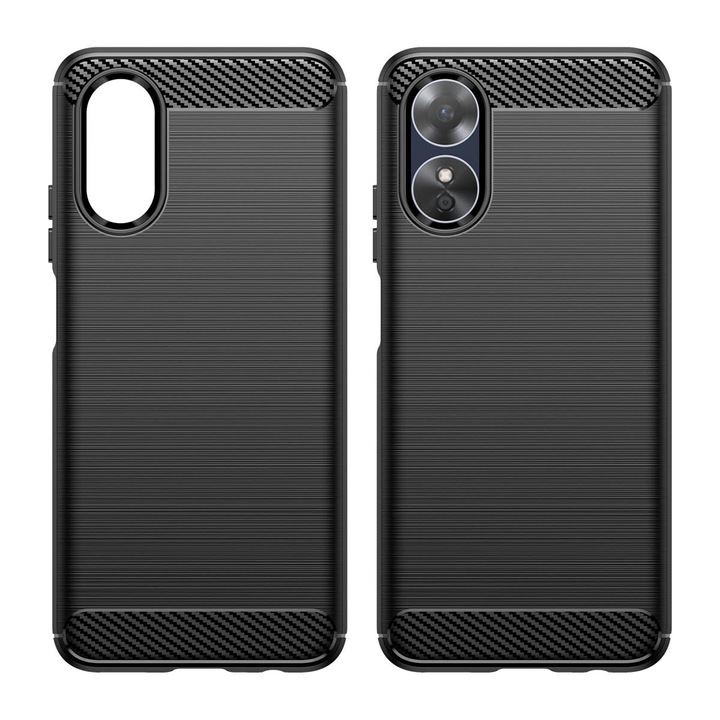 Кейс за Oppo A17 tpu carbon black