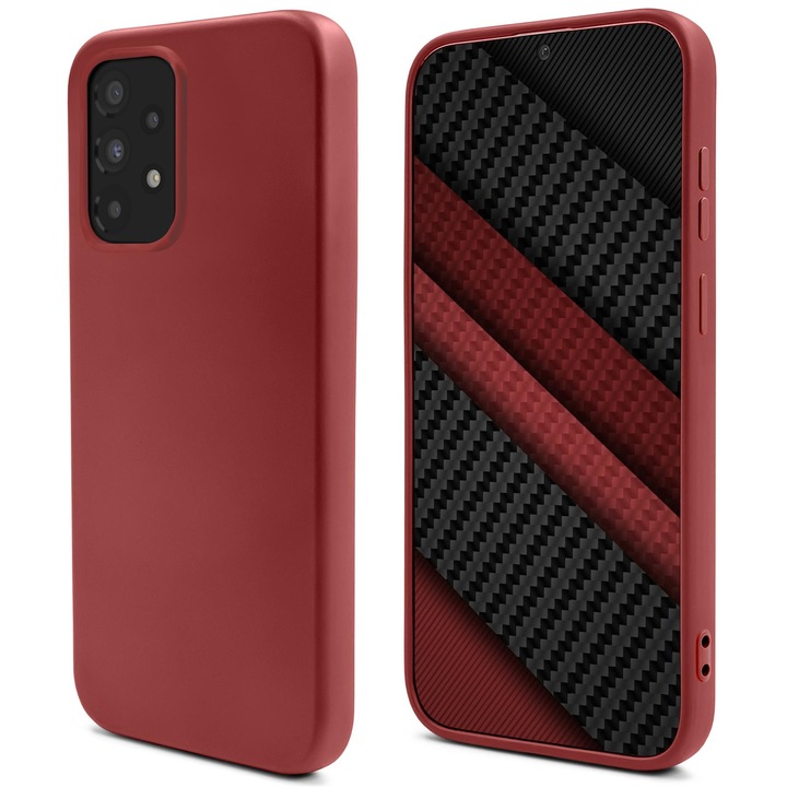 Силиконов калъф Moozy, За Samsung Galaxy A33 5G, Vintage Pink