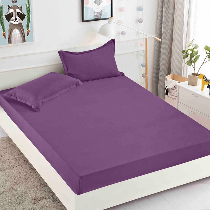 Комплект фина покривка за легло с 2 калъфки за матрак 180x200см, HSJO15