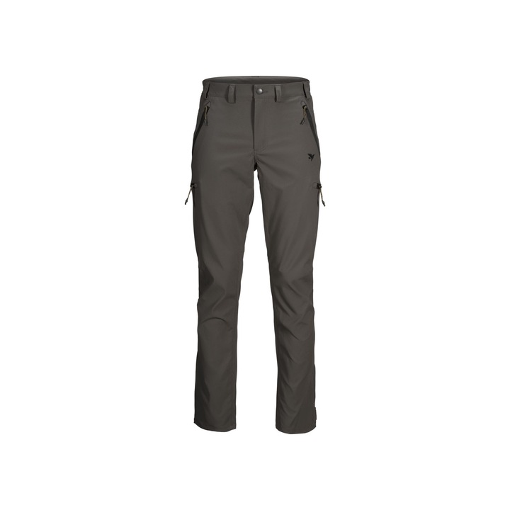 Pantaloni barbati Outdoor, Seeland, Nylon/Elastan, Vanatoare/Drumetie, Gri, 50 EU