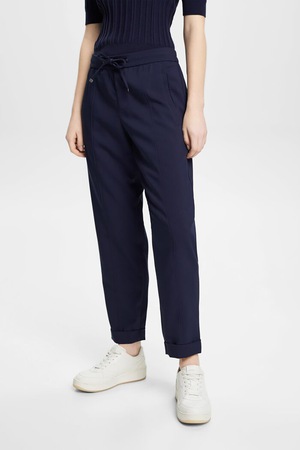 Esprit Collection CULOT - Pantaloni - anthracite/antracite