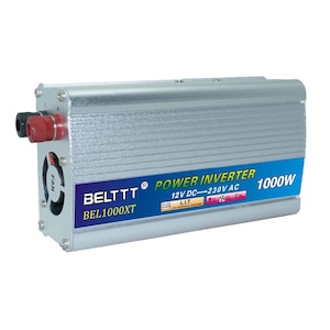 Invertor auto 1000W Belttt 12V – 230V AC, 220V BEL1000XT, sinus modificat