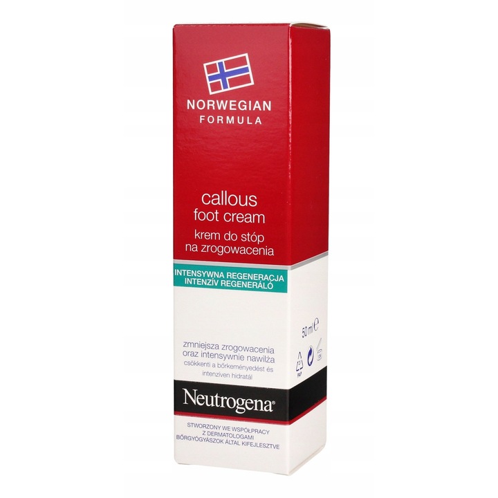 Crema calusuri picioare, Neutrogena, Hidratare, 50 ml
