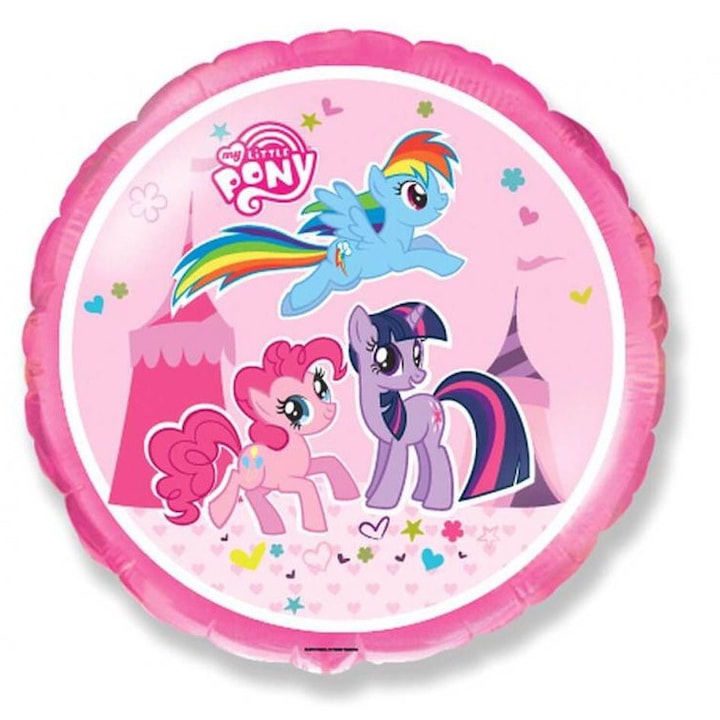 Фолиев балон My little pony, Amscan, 45см, многоцветен