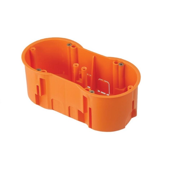 Нечуплива кутия, PAWBOL, С винтове, оранжев A.0042WPG