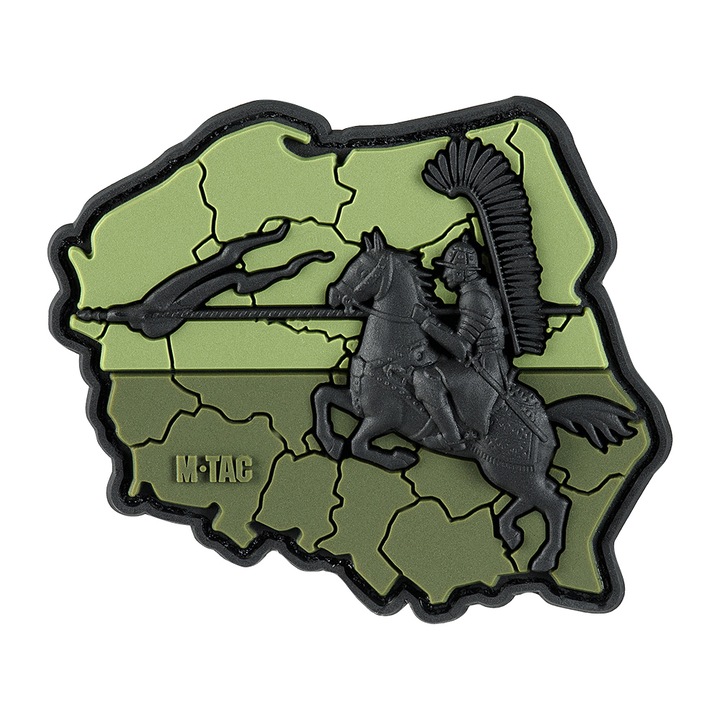 Patch calaret, M-Tac, Poliuretan, Verde