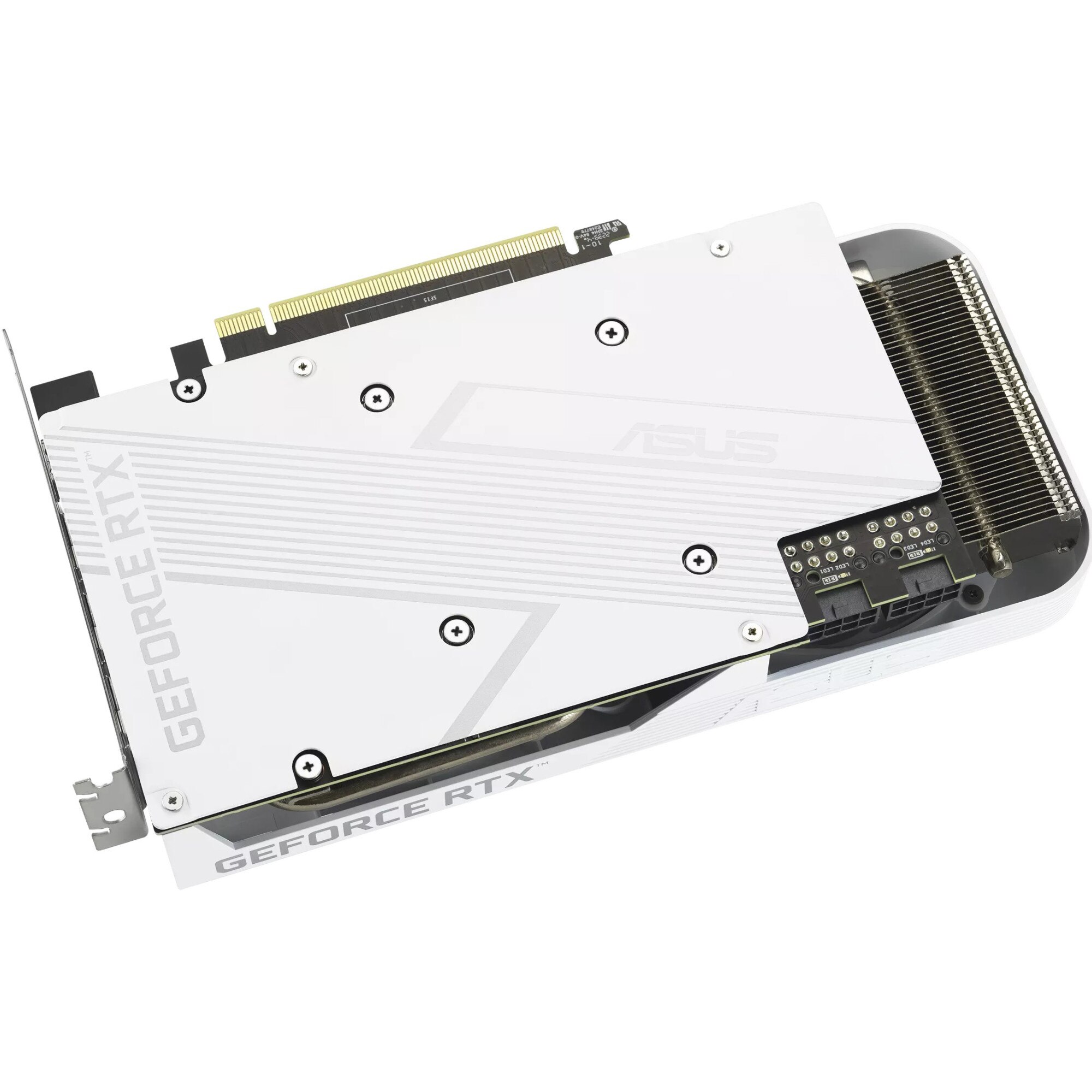 Видео карта ASUS GeForce RTX® 3060 TI DUAL White, 8GB GDDR6X, 256-bit ...