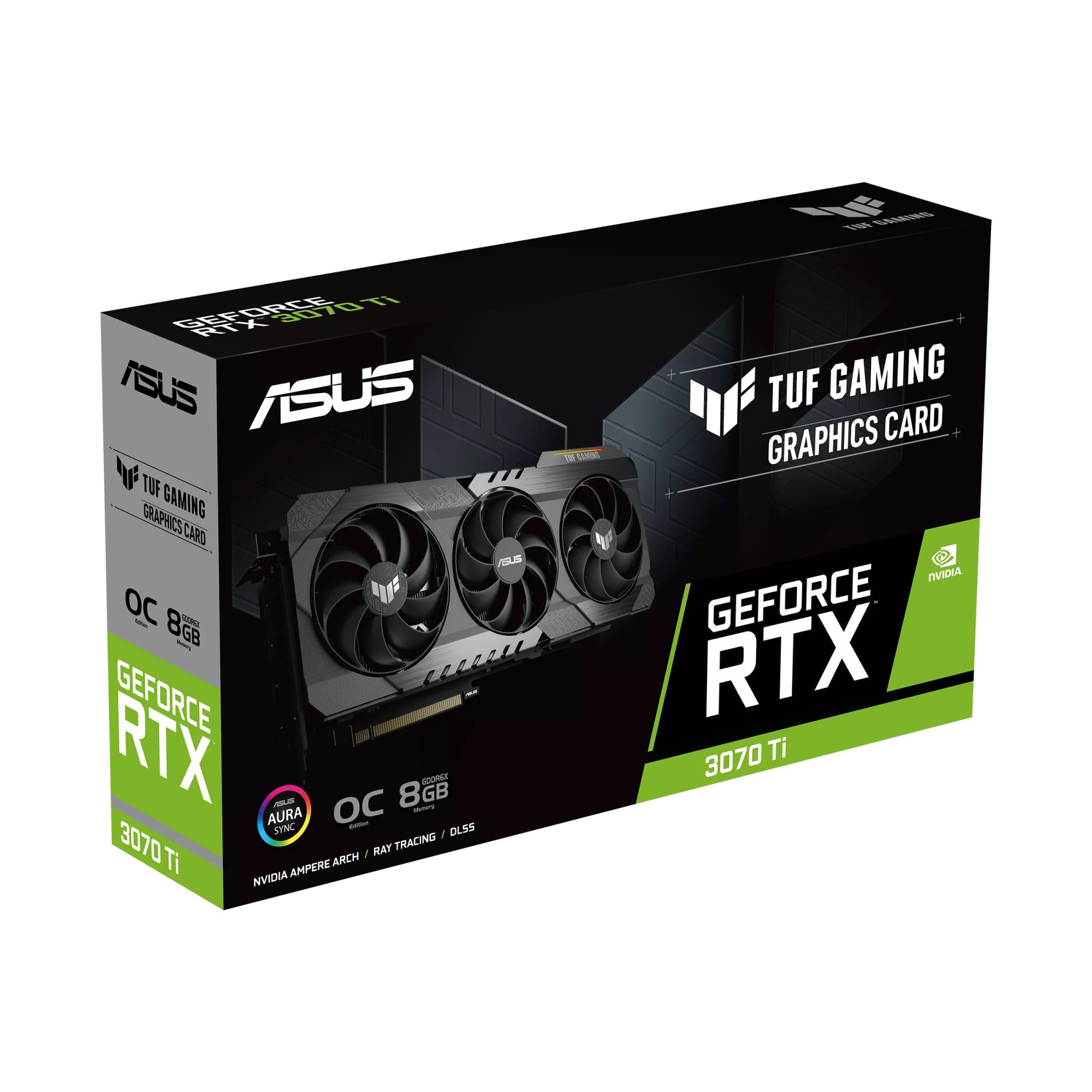 Placa video ASUS GeForce RTX® 3070 Ti TUF GAMING OC V2, 8GB GDDR6X