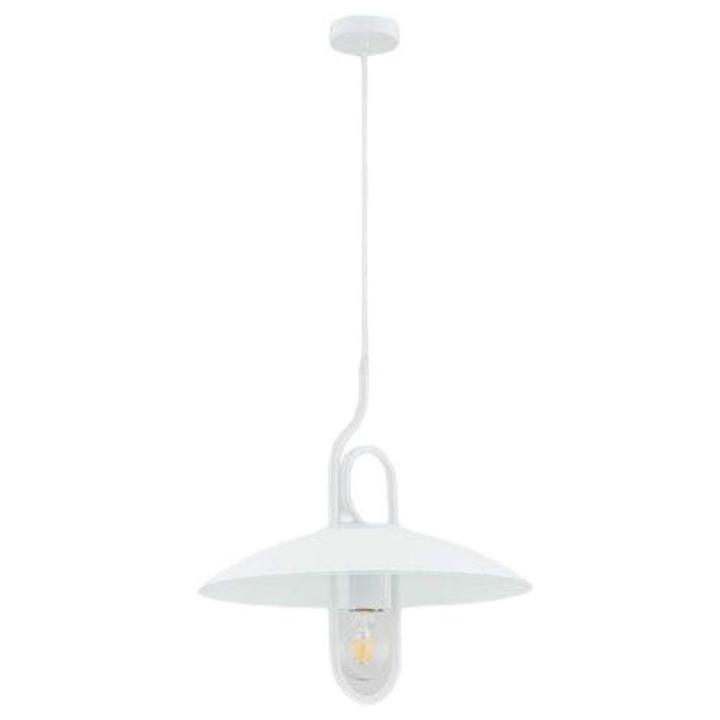 Пендел, Alfa, Метал, 60 W, Бял