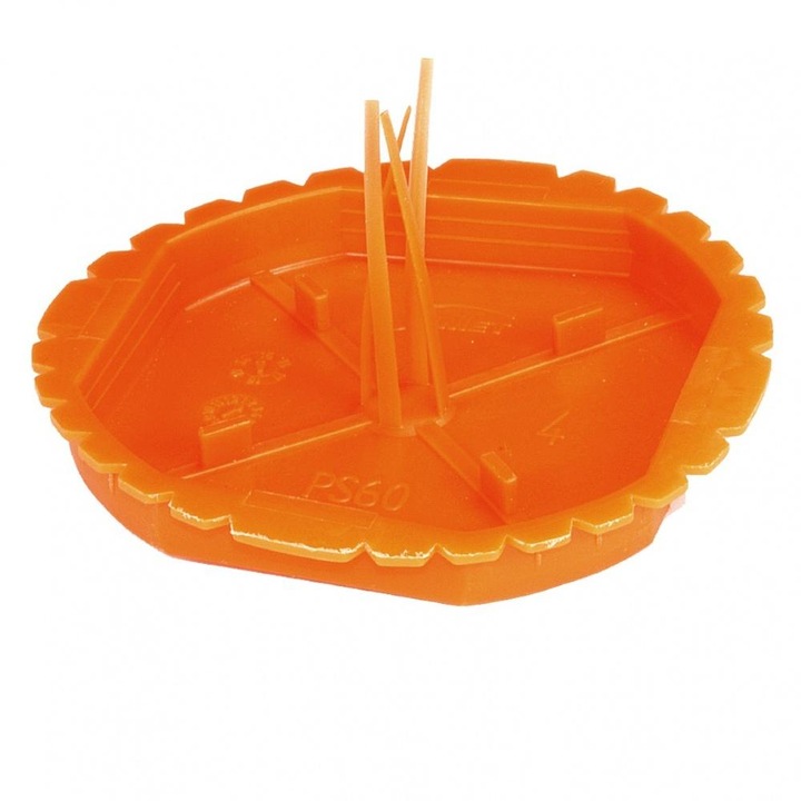 Capac montare, Simet, 60mm, Portocaliu