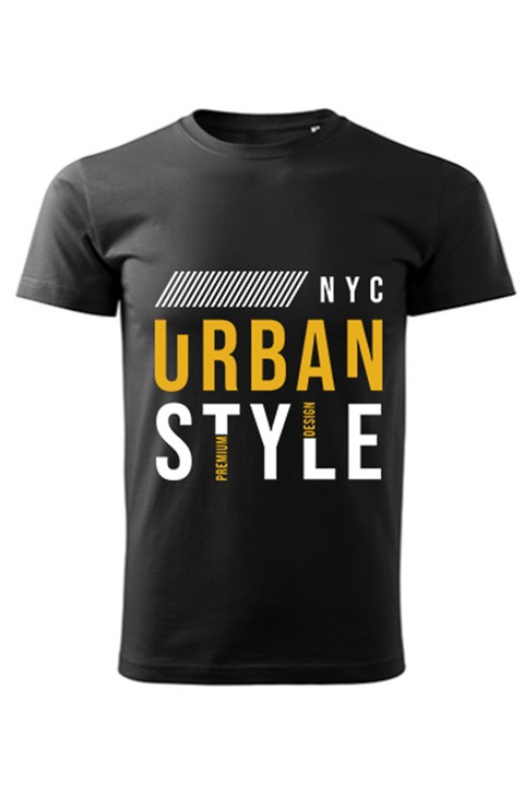 Urban Style férfi póló, Fekete, XS