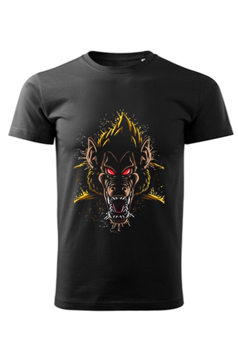 Super Saiyan Ape Dragon Ball férfi póló, Fekete, XS