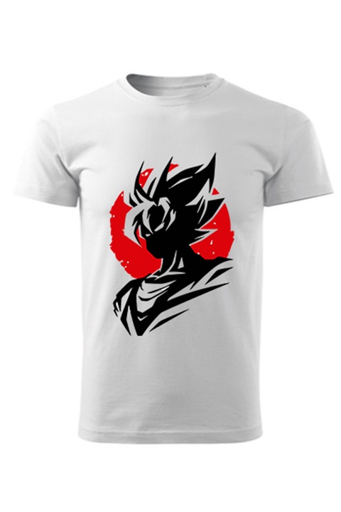 Goku Dragon Ball férfi póló, Fehér, XS