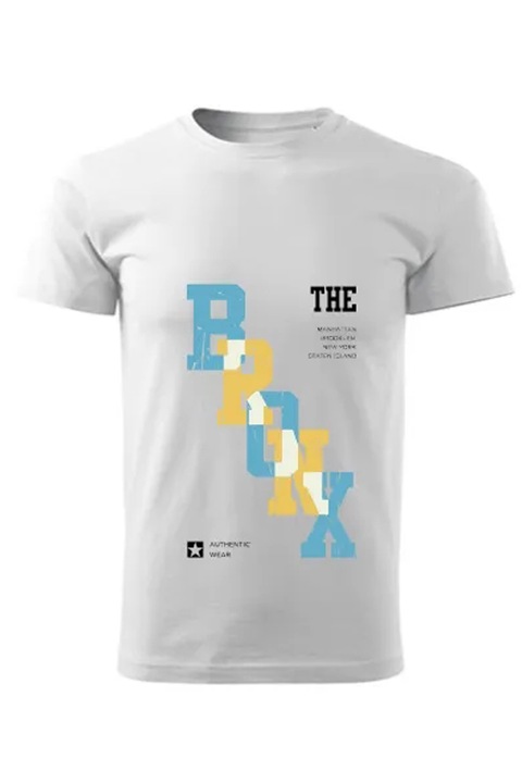 Bronx férfi póló, Fehér, XS