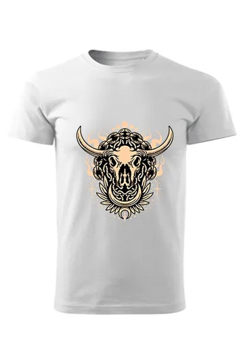 Bull Head férfi póló, Fehér, XS