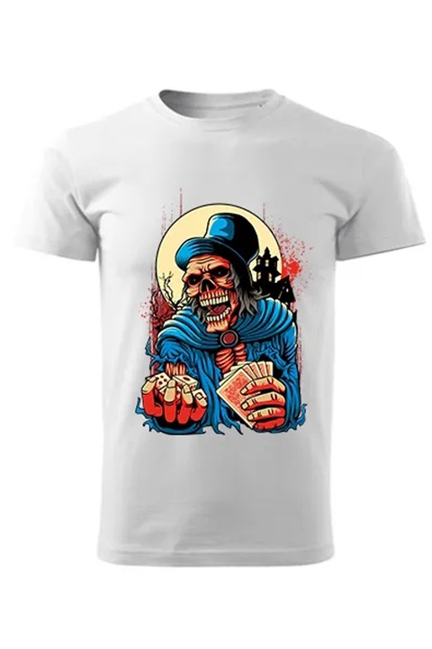 Gambler férfi póló, Fehér, XS