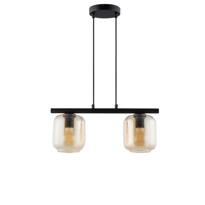 Полилей, Sigma, 2xE27, 60 W, стомана, черен