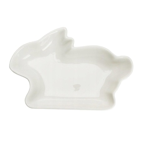 Farfurie, ALTOMDESIGN, Portelan, 18 cm, Alb