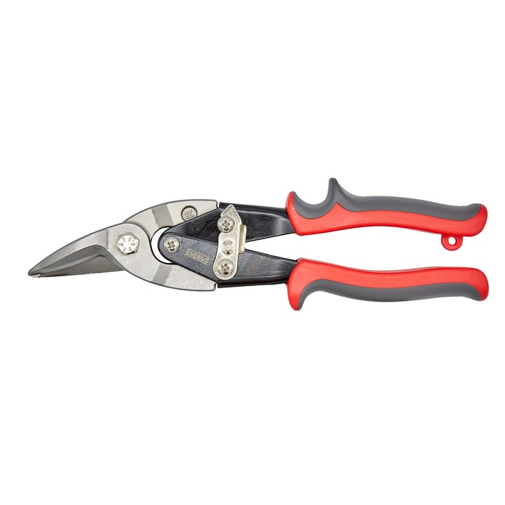 Foarfeca pentru taiat tabla cu tais pe partea stanga Procut 250 mm, maner ergonomic Energo