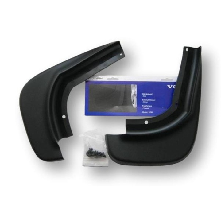 Hátsó sárvédők, Volvo, 2 db, Fekete