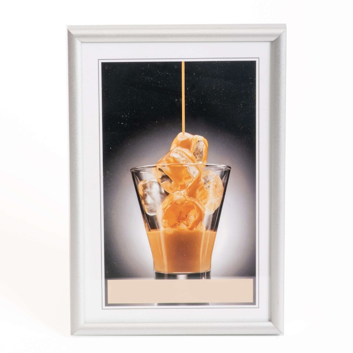 Rama foto, Aluminiu, 30x40cm, Alb