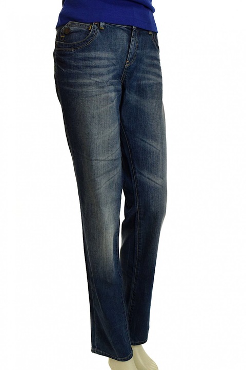 Blugi dama, s.Oliver, Bumbac, Albastru, 38