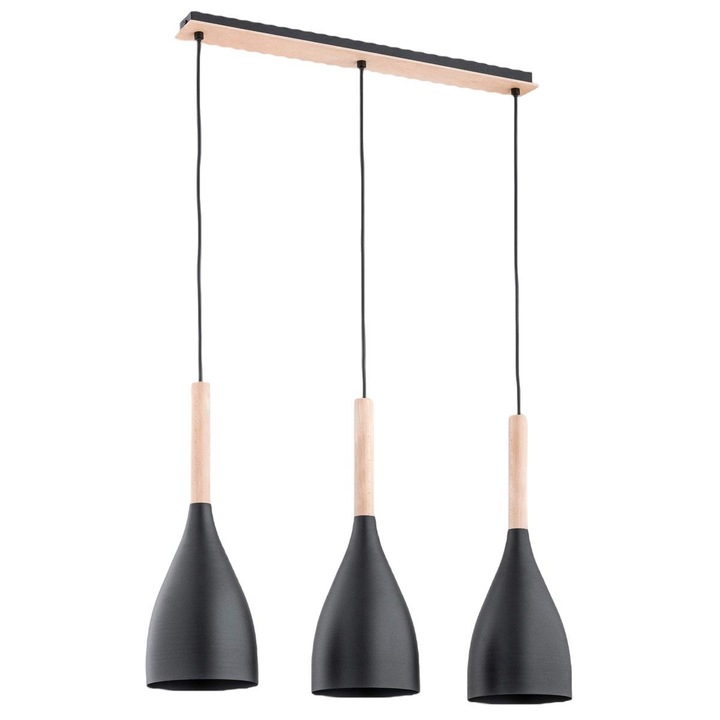 Пендел, Alfa, дърво/метал, 60 W, черен