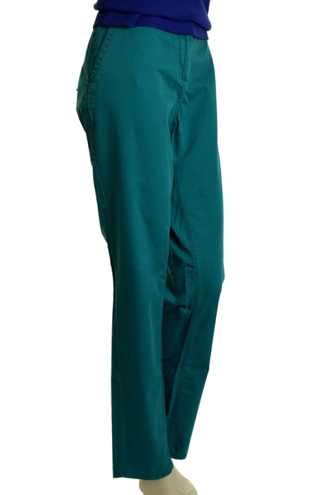 Pantaloni QS verzi din bumbac dama - W42 L34