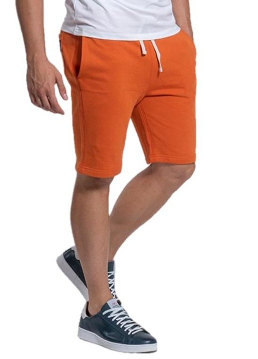 Pantaloni scurti barbati Prince Oliver, Bumbac, Portocaliu, Portocaliu