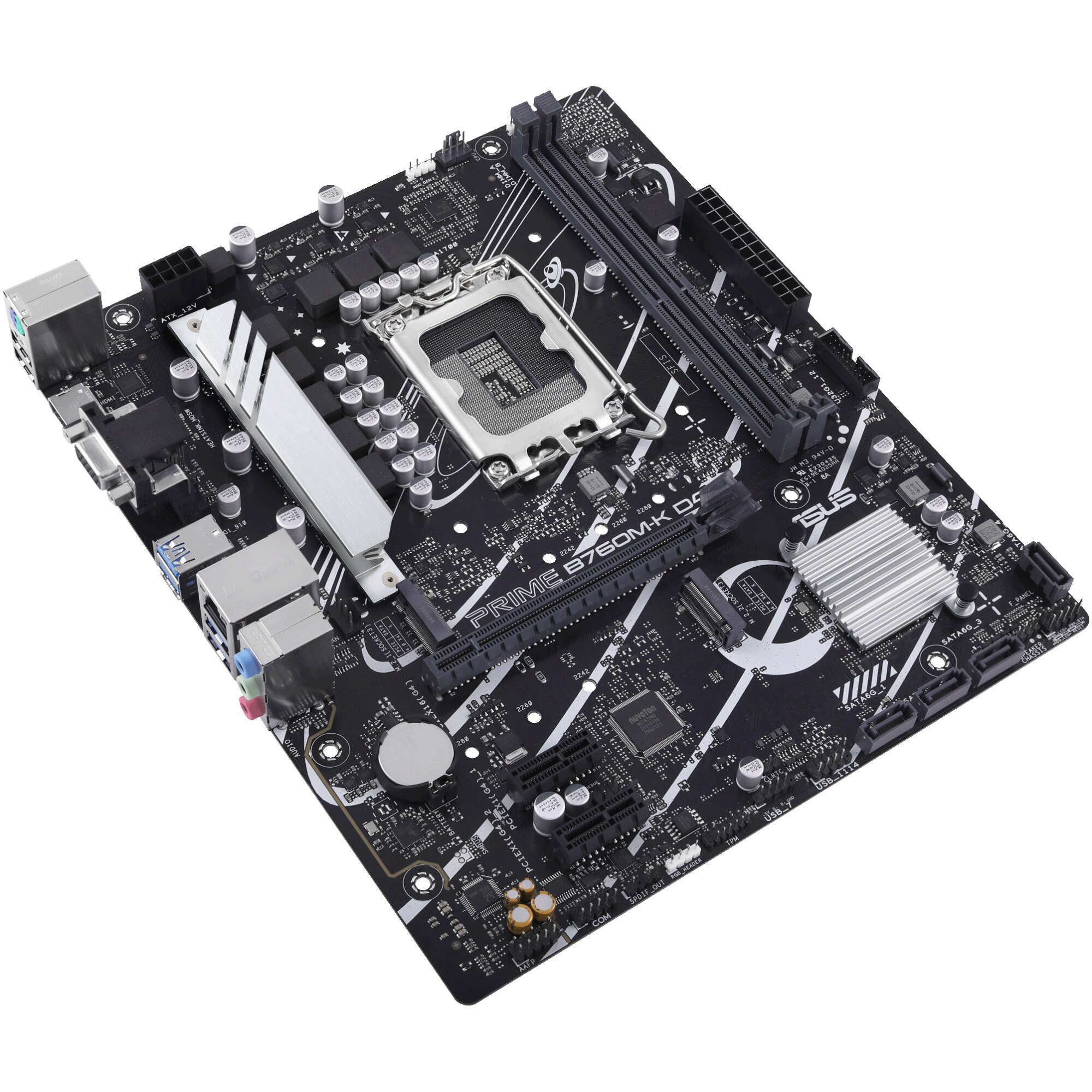 Placa de baza ASUS PRIME B760M-K DDR4, Socket 1700 - eMAG.ro