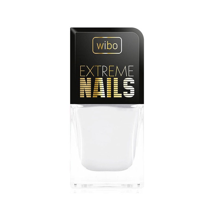 Lac de unghii/Oja, Wibo, 28, 8.5ml, Alb