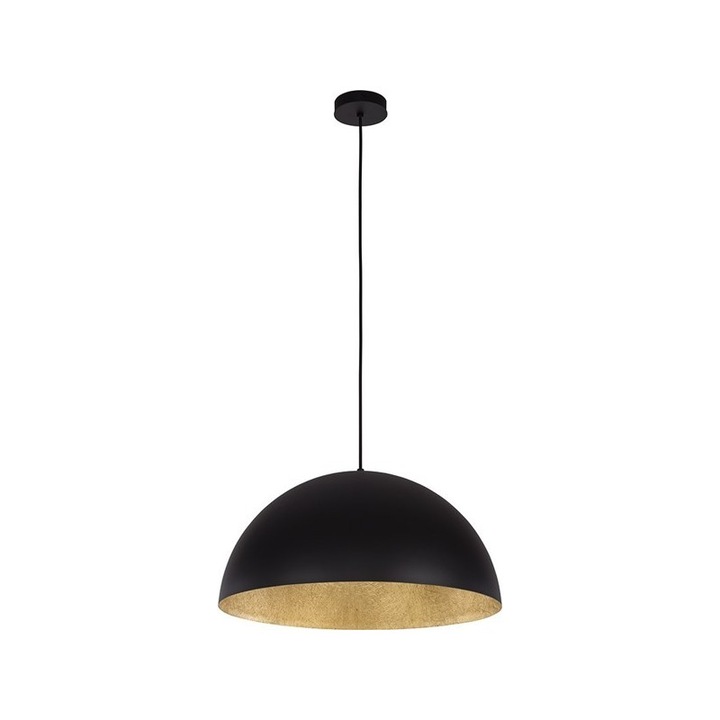 Pendul Sigma, 30143, Otel/Compozit, E27, 90 x 35 x 35 cm, Negru/Auriu