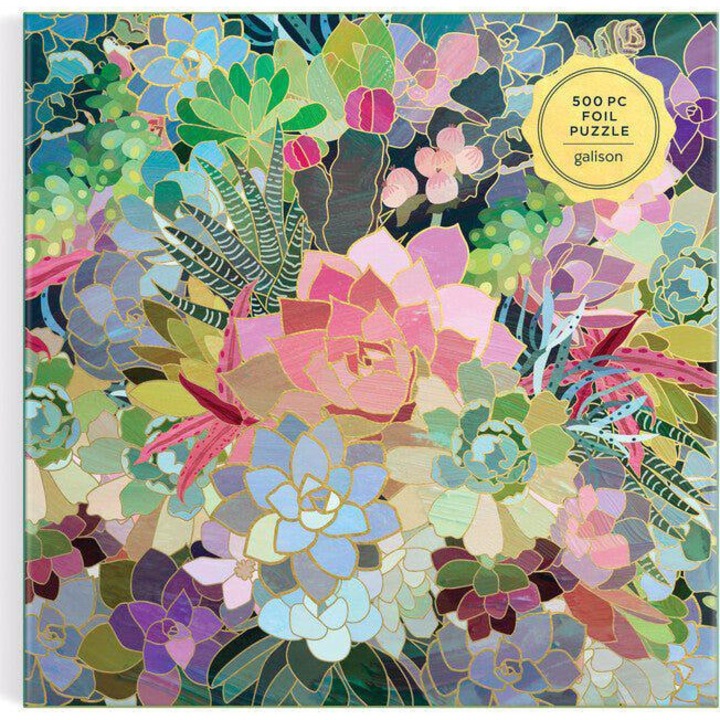 Galison - Fém Puzzle: zamatos mozaik - 500 darab