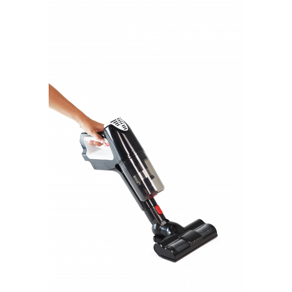 Aspirator cu brat de rupere 2 in 1 Techwood TAB-6626, fara fir, 22,2 V, 140 W, 800 ml, manual, negru