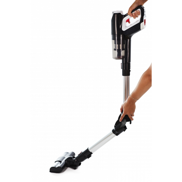 Aspirator cu brat de rupere 2 in 1 Techwood TAB-6626, fara fir, 22,2 V, 140 W, 800 ml, manual, negru