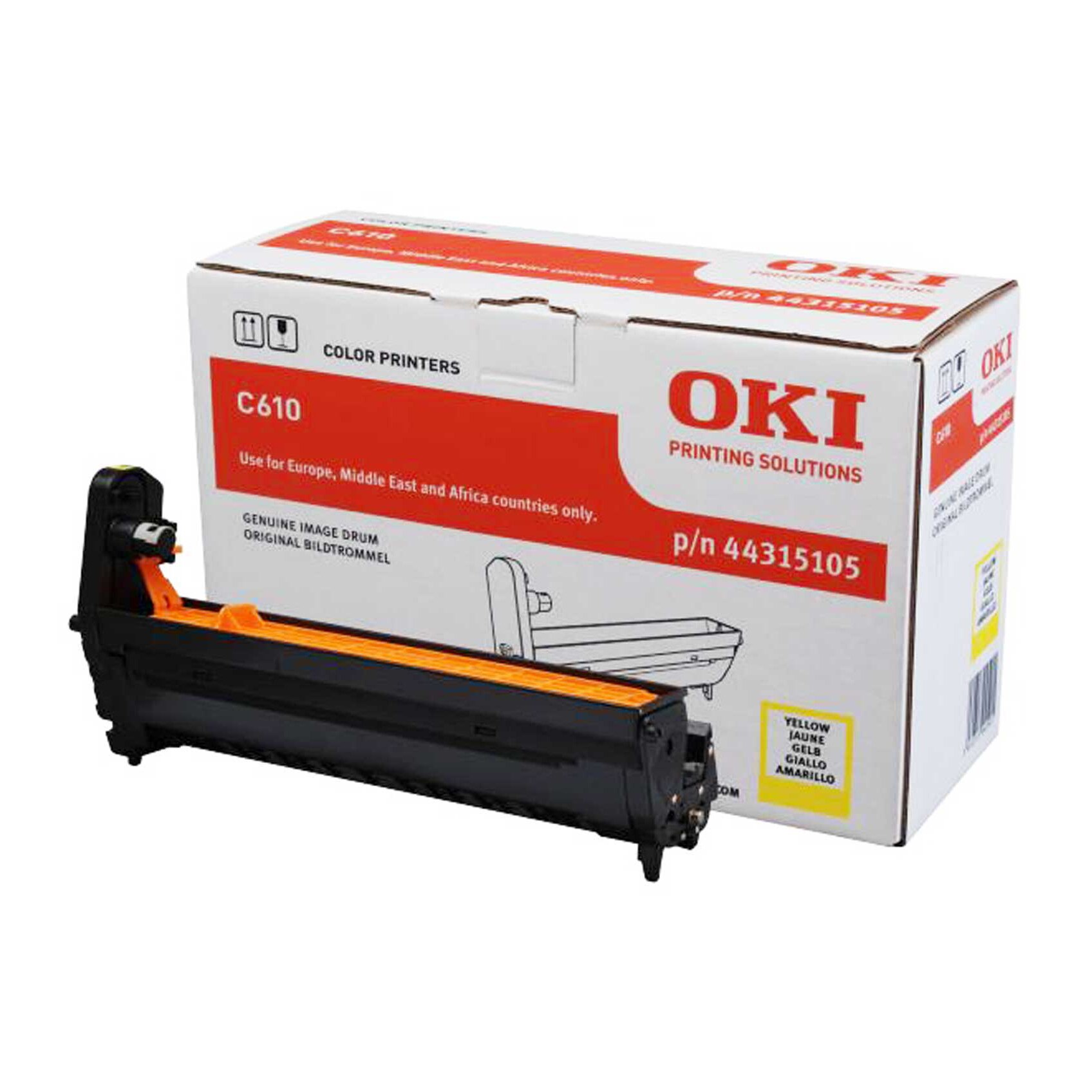 Drum Unit OKI 44315105, Yellow