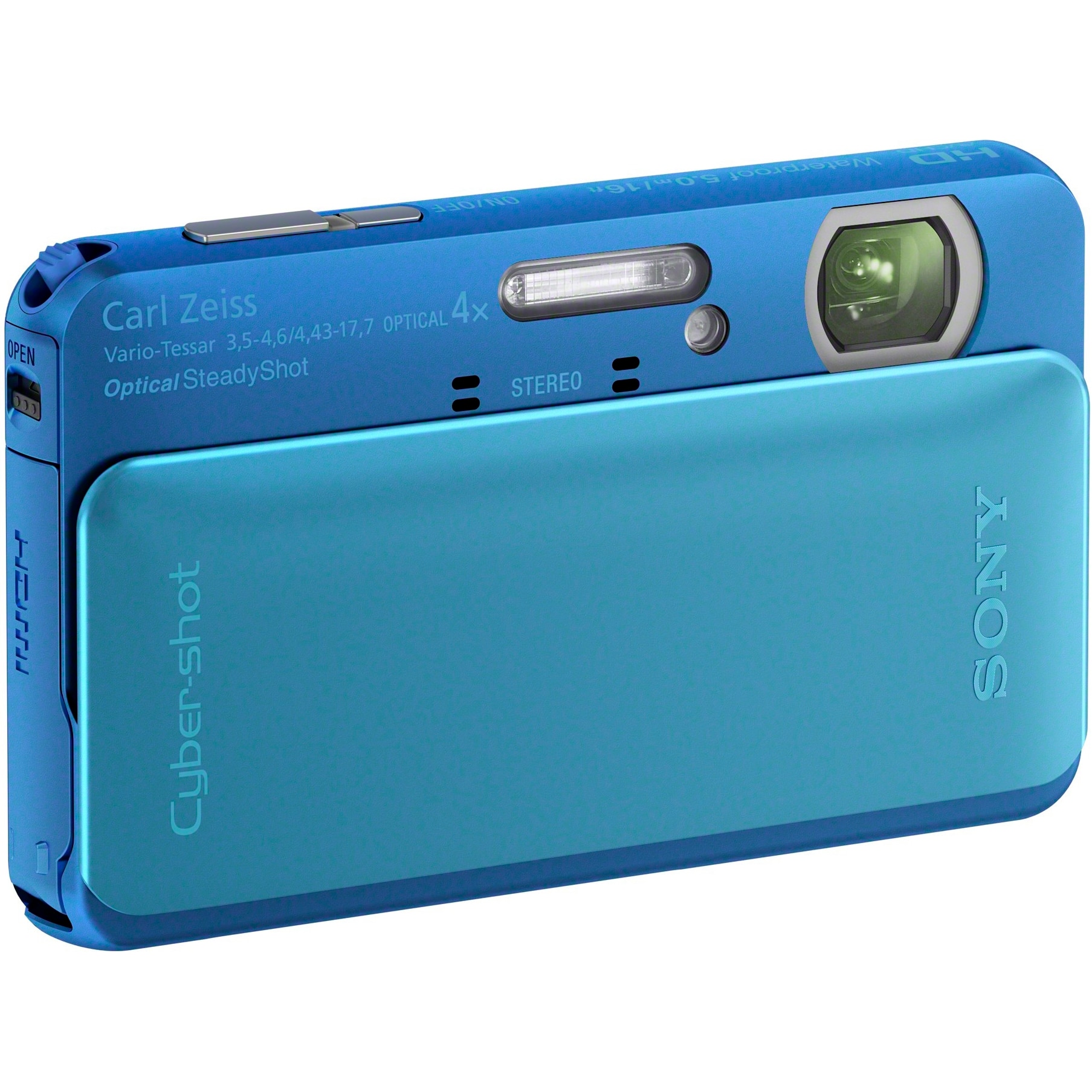 Aparat foto digital Sony Cyber-Shot DSC-TX30, 18.2MP, Blue - eMAG.ro