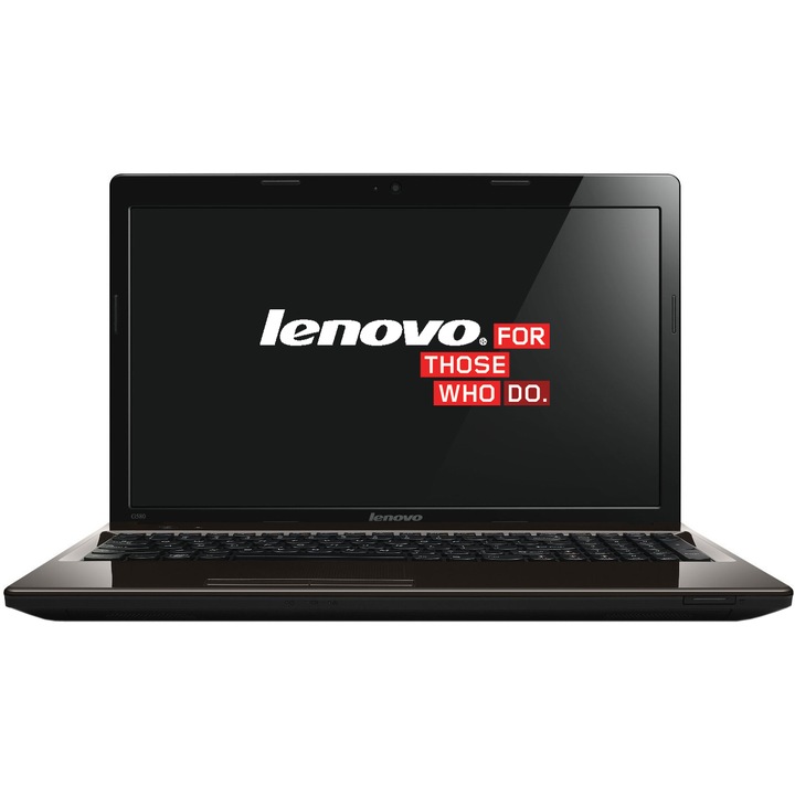 Laptop Lenovo IdeaPad G580 cu procesor Intel® Core™ i5-3230M 2.60GHz, Ivy Bridge, 6GB, 1TB, nVidia GeForce GT 635M 2GB, FreeDOS, Dark Brown