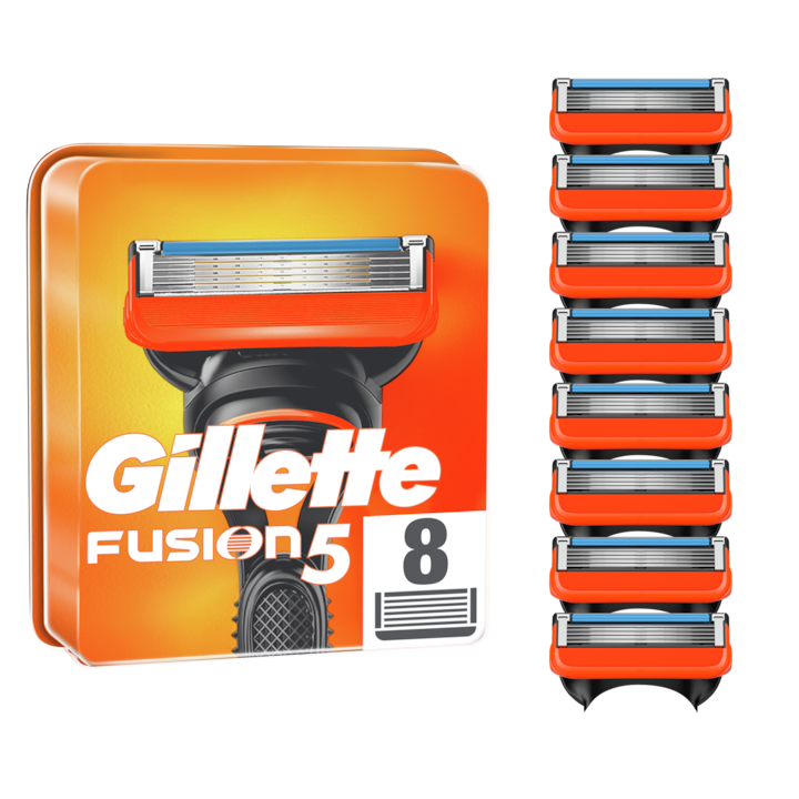 Rezerve aparat de ras Gillette Fusion Manual, 8 buc