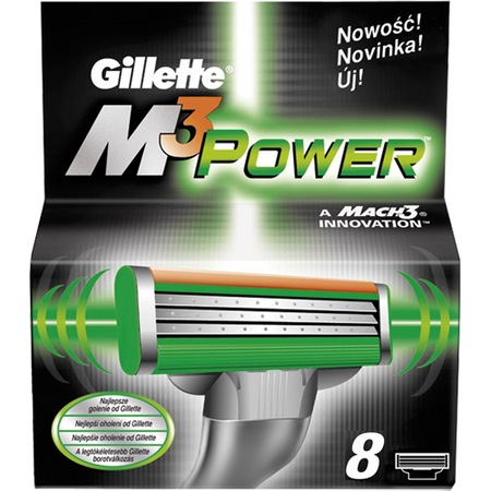 Резерви Gillette Mach3 Power, 8 бр. - eMAG.bg